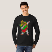 Cinco De Mayo Dabbing Poncho Sombrero Mexican Dab T-shirt (Voorkant volledig)