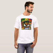 Cinco de mayo-dachshonden t-shirt (Voorkant volledig)