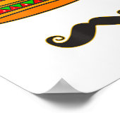 Cinco de Mayo Day Mexican Gifts Nacho Gemiddelde C Poster (Hoek)