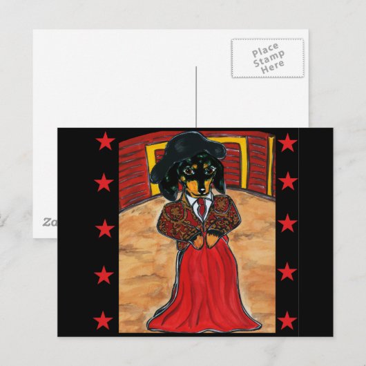 Cinco de mayo doxies briefkaart (Voorkant / Achterkant)
