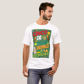CINCO DE MAYO DRINKO BITCHACHOS T-SHIRT (Voorkant volledig)