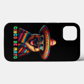 Cinco de Mayo Duitse Herder met Poncho Sombrero Case-Mate iPhone Case (Achterkant (horizontaal))