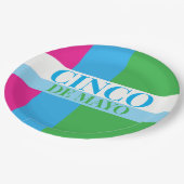 Cinco De Mayo Feest Papieren Bordje (Gekanteld)