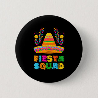Cinco de mayo feest squad familie bijpassende groe ronde button 5,7 cm