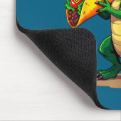 Cinco de mayo feest t-rex hoed tacosaurus muismat (Hoek)