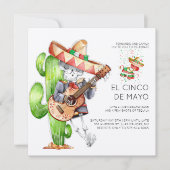 Cinco de Mayo-feest uitnodiging (Voorkant)