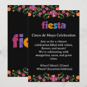 Cinco de Mayo Feest Uitnodiging (Voorkant / Achterkant)