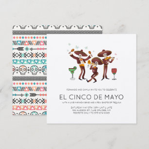 Cinco de Mayo-feest uitnodiging