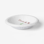 Cinco de Mayo Feest Woestijn Cactus Feest  Papieren Kommen (Gebogen)