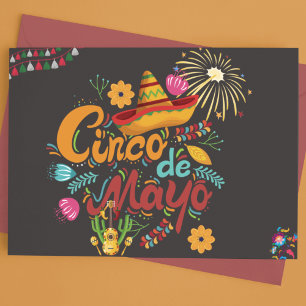 Cinco De Mayo Feestdagenkaart