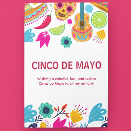 Cinco De Mayo Feestdagenkaart