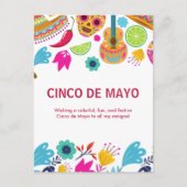 Cinco De Mayo Feestdagenkaart (Voorkant)