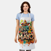 Cinco de Mayo Fiesta Apron Schort (Gedragen)