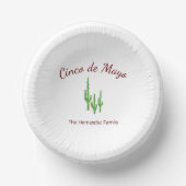 Cinco de Mayo Fiesta Desert Cactus Party Papieren Kommen (Voorkant)