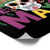 Cinco de Mayo Fiesta Fun Family Match 5 De Mayo Poster (Hoek)
