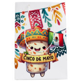 Cinco de Mayo Fiesta Gift Bags Medium Cadeauzakje (Voorkant)