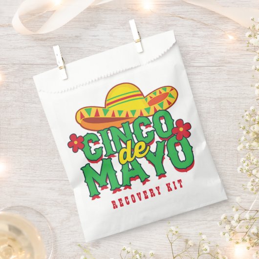 Cinco de Mayo Fiesta | Herstelkit Bedankzakje (Geknipt)