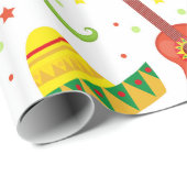 Cinco de Mayo Fiesta in Mexico-vakantie Cadeaupapier (Rol Hoek)