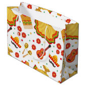 Cinco de Mayo Fiesta in Mexico-vakantie Large Cadeautasje (Achterkant Gekanteld)
