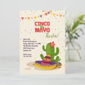 Cinco de Mayo Fiesta Invitation Kaart