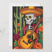 Cinco de Mayo Fiesta Kaart (Achterkant)