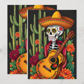 Cinco de Mayo Fiesta Kaart (Voorkant / Achterkant)