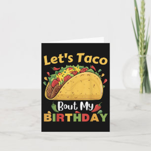 Cinco de Mayo Fiesta_ Laat Taco mijn verjaardag vi Kaart