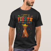 Cinco De Mayo Fiesta Let's Fiesta Rhodesian Ridge T-shirt (Voorkant)