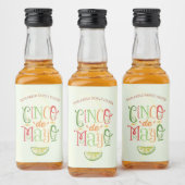 Cinco de Mayo Fiesta Likeurfles Etiket (Flessen)