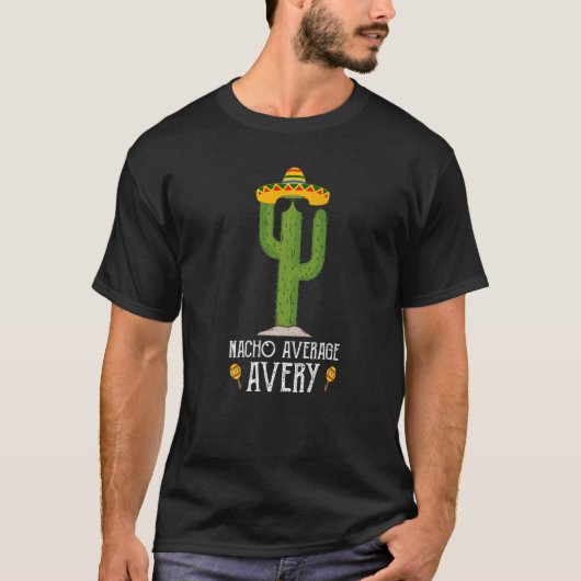 Cinco de Mayo Fiesta Meme Gezegde Nacho Gemiddelde T-shirt (Voorkant)