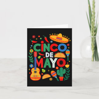 Cinco de Mayo Fiesta Mexicaanse familie Matching M Kaart