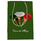 Cinco de mayo, fiesta mexican, gepersonaliseerd medium cadeauzakje (Voorkant)