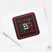 Cinco de mayo, fiesta mexican label (Envelop)