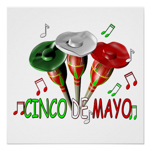 Cinco de mayo, fiesta mexican perfect poster (Voorkant)