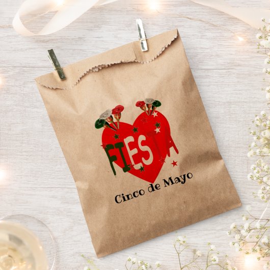 Cinco de mayo, fiesta mexican-tas bedankzakje (Geknipt)