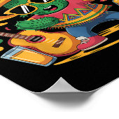 Cinco de Mayo Fiesta Party 5 De Mayo Grappig Mexic Poster (Hoek)