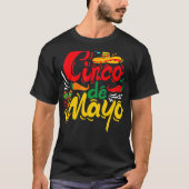 Cinco De Mayo Fiesta Party Mexican Party Mexico F T-shirt (Voorkant)