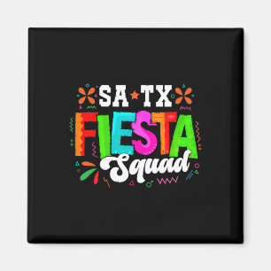 Cinco de Mayo Fiesta San Antonio Texas Familie wed Magneet
