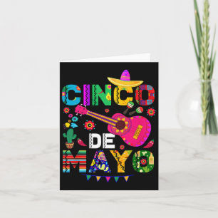 Cinco De Mayo Fiesta Squad Familie Matching Mannen Kaart