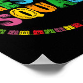 Cinco de Mayo Fiesta Squad Grappig Let's Fiesta Me Poster (Hoek)