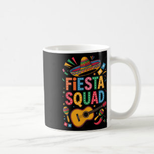 Cinco de Mayo Fiesta Squad Sombrero Gitaarplezier Koffiemok