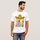 Cinco de Mayo Fiesta Surprise Camisa 5 de Mayo T-shirt (Voorkant volledig)