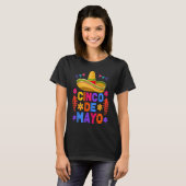 Cinco De Mayo Fiesta Surprise Camisa 5 De Mayo Viv T-shirt (Voorkant volledig)