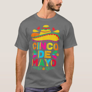 Cinco de Mayo Fiesta Surprise Camisa 5 de Mayo Viv T-shirt