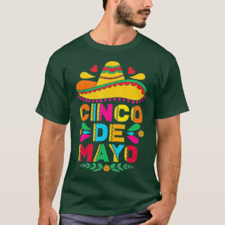 Cinco De Mayo Fiesta Surprise Camisa 5 De Mayo Viv T-shirt