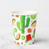 Cinco de Mayo Fiesta Taco Verjaardagsfeest Papieren Bekers (Voorkant)
