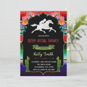 Cinco de mayo fiesta themparty uitnodiging (Staand voorkant)