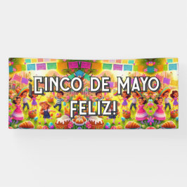 ¡Cinco de Mayo Fleliz! Spandoek