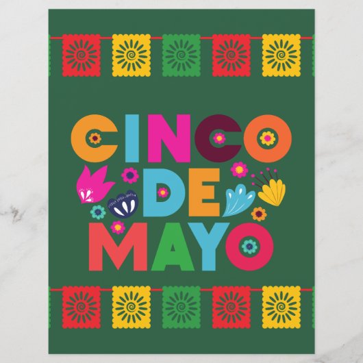 Cinco De Mayo Flyer (Voorkant)