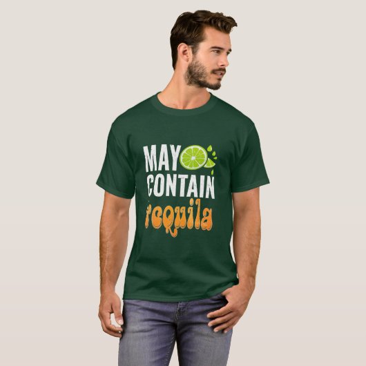 Cinco de Mayo Funny Lover bevat mogelijk tequila T-shirt (Voorkant volledig)